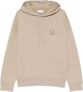Maison Kitsun&eacute; Drawstring Fox-motif Hoodie