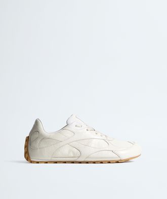 Bottega Veneta Orbit Flash Sneaker - White - Woman - 35 - 100% Calfskin