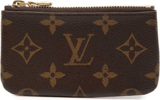 Louis Vuitton Brown Pvc Leather Coin Purse/Coin Case (Pre-Owned)