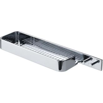 Gedy Il giglio porta oggetti doccia con appendini rettangolare cromato codice prod: 0000A9181300000 - Gedy