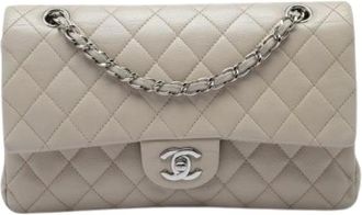 Chanel Borsa a spalla Pre-owned Double Flap - - Pre-owned - Donna - Beige - ONE SIZE