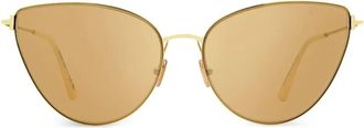 Tom Ford Eyewear Occhiali da sole Anais cat-eye - Oro