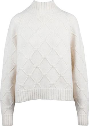 Elisabetta Franchi Donna, Maglie, Bianco, M, new