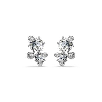 Swarovski Constella Stud Earrings - Dames - Oorbellen - Grijs - ONE Size - Accessoires