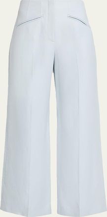 Veronica Beard Cassidee Wide-Leg Pants