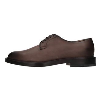 Santoni Heren, Schoenen, Bruin, Maat: 42 1/2 EU Leer