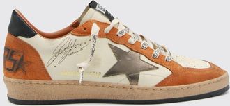 Golden Goose Sneakers Ball Star in nappa e pelle scamosciata bicolore