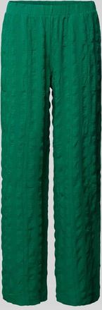 Vero Moda Loose Fit Stoffhose mit Strukturmuster Modell NOELLA in Gruen, Gr&ouml;&szlig;e XS