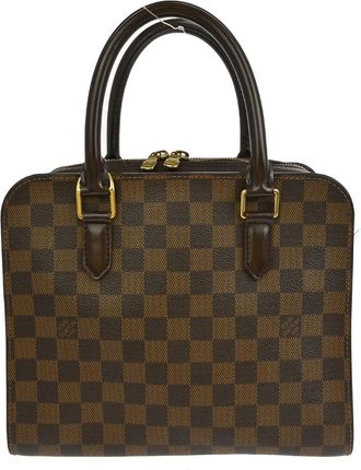 Louis Vuitton Triana Bag Damier Brown Canvas Handbag (Pre-Owned)