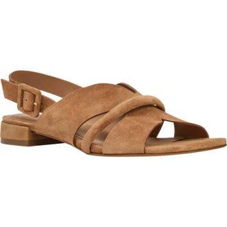 Andr&eacute; Assous Journee Slingback Sandal in Caramel at Nordstrom, Size 8