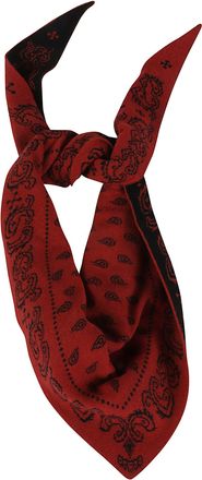 Guest In Residence The Wild Rag Brown Paisley Cashmere Scarf