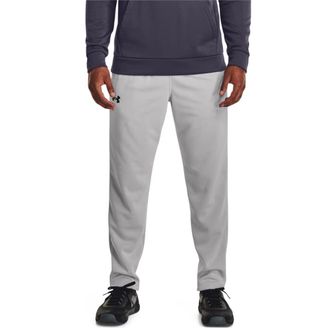 Under Armour Mens Armourfleece Straight Leg Pant, (014) Halo Gray / / Black, Medium
