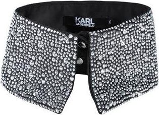 Karl Lagerfeld HUNS PICK SATIN COLLAR