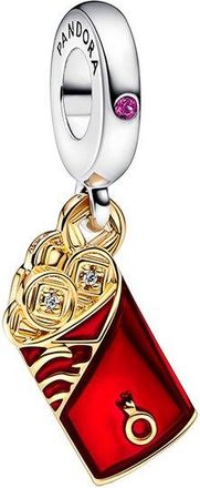 Pandora Moments Silver & 14K Plated Charm