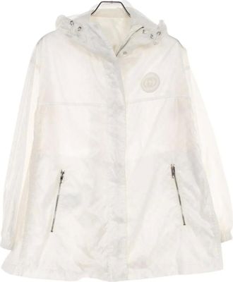 Gucci Giacca con cappuccio e motivo GG anni 2000 - Bianco