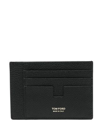 Tom Ford leather cardholder - Black