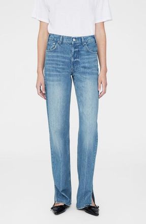 Anine Bing Roy Jean in Nordic Blue at Nordstrom, Size 26