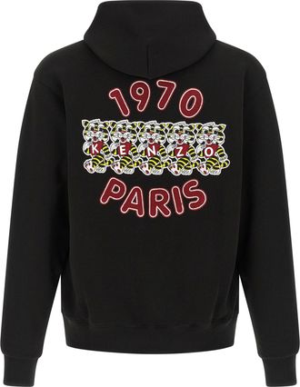 Kenzo Wild Tiger Hoodie - Black