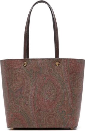 Etro Essential Bag - Dames - Shoppers - Bruin - ONE Size - Katoen - Tassen
