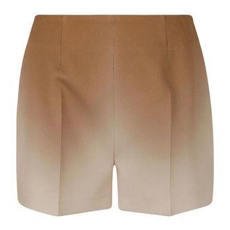 Ermanno Scervino Short Shorts - Dames - Bermuda - Beige - 2XS - Polyester - Korte Broeken