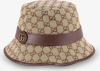 Gucci Cappello Fedora in tessuto GG - GUCCI - gender_Man