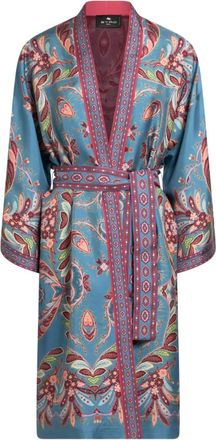 Etro Cappotto Kesa con stampa paisley - Blu