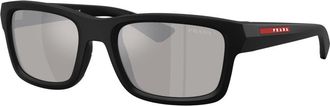 Prada Sunglasses, unisex, Black, Size: 54 MM Linea Rossa Sunglasses