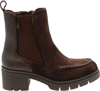 Hispanitas Ensena - Dames - Chelseaboots - Bruin - 39 EU - Schoenen