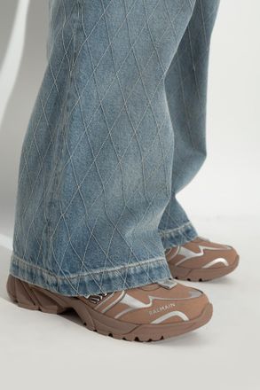 Balmain Sports Shoes, Womens, Brown