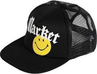 Market Smiley Gothic Trucker Hat