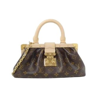 Louis Vuitton Pre-owned Monogram Handtas - Dames - Pre-owned - Bruin - Maat: ONE Size Taf