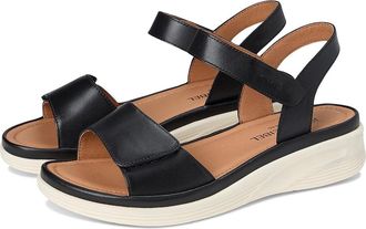 Josef Seibel Sevran 01 Womens Sandals Black : EU 36 (US Womens 5-5.5) M, Leather