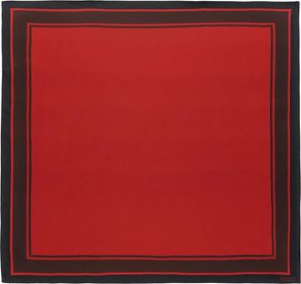 Kazar Zijden Sjaal - Dames - Zijden sjaals - Rood - ONE Size - Accessoires