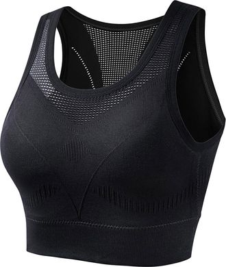 Generic SRTUMEY Underwire Sports Bras for Women High Impact Sports Bras for Women Solid Color Underwear Gathered Without Rings Sexy Suspender Running Back Bra