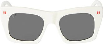 Off-white OERI13YSELMA6107 Oversized Square Frame Sunglasses - White