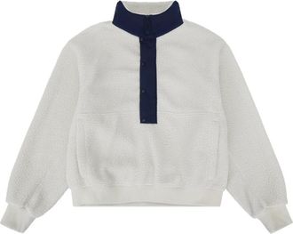 Entire studios System Fleece Pullover Sweatshirt - Heren - Sweatshirts - Wit - M - Polyester - Hoodies & sweatvesten