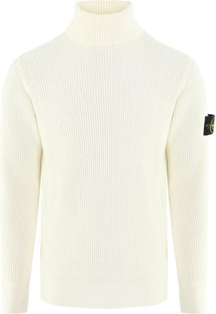Stone Island Turtleneck Trui - Heren - Coltruien - Wit - L - Truien & Vesten