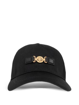 Versace Medusa Head cap - men - Cotton - 58 - Black