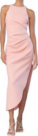 Misha Collection Ida Midi Dress In Calypso Pink