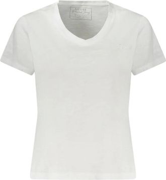 Guess Dames, Tops, Wit, Maat: XS Katoen
