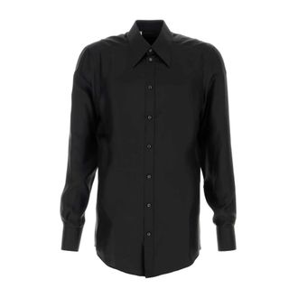 Dolce & Gabbana Casual Shirts, male, Black, M, Camicia