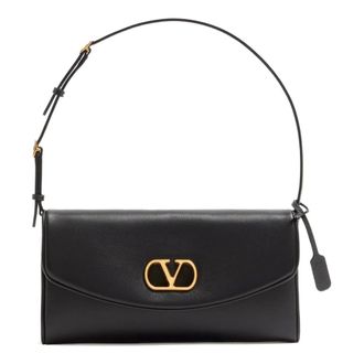 Valentino Clutch Devain - female - Valentino - Shoulder Bags - Black - ONE SIZE - Bags