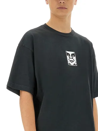 Obey Icon Face T-Shirt - Black