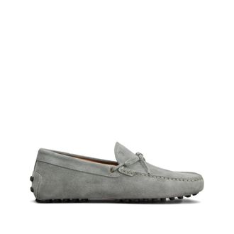 Tod's Tods, Loafers, male, Gray, Size: 12 US Tods Flat shoes Grey