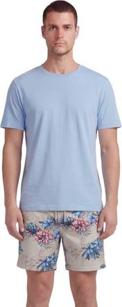 Lords of Harlech Exotic Floral Mens Lounge Short in Exotic Floral Neutral at Nordstrom, Size X-Large