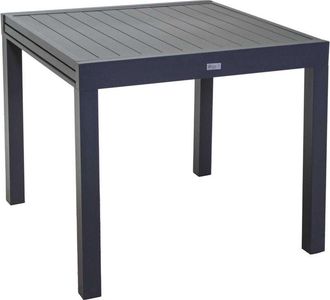 Vacchetti Tavolo estensibile in Alluminio Antracite mod. Sullivan