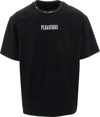 Pleasures T-shirt Cut Here - Nero