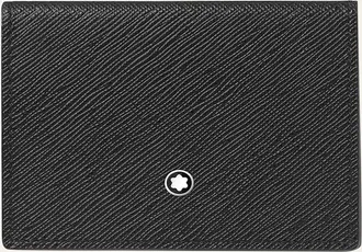 Montblanc Mens Sartorial Saffiano Leather Trio Card Holder