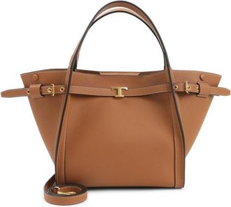 Tod's Leren Schoudertas - Dames - Shoppers - Bruin - ONE Size - Leer - Tassen