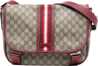 Gucci Pre-owned Gucci GG Supreme Web Crossbody Ladies 201732 002122